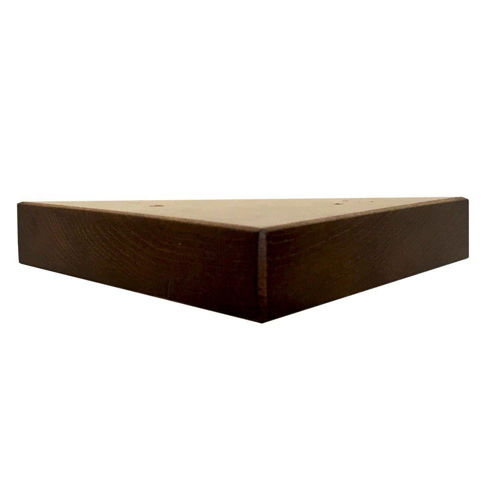 rammelaar federatie Keuze Donkerbruine houten driehoek meubelpoot 3 cm kopen?